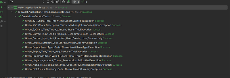 xUnit ile kodumuzu test edelim.
